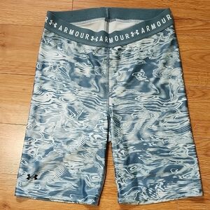 Under Armour Blue Athletic Shorts Performance